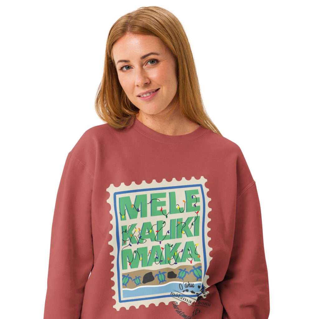 Melekalikimaka 2025 Unisex Crewneck Sweatshirt